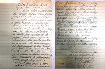 Un courrier de travailleurs kabyles reçu par l’entreprise Chavanne-Brun ; © Archives départementales de la Loire, MR 29 : Fonds Chavanne-Brun (en cours de classement)